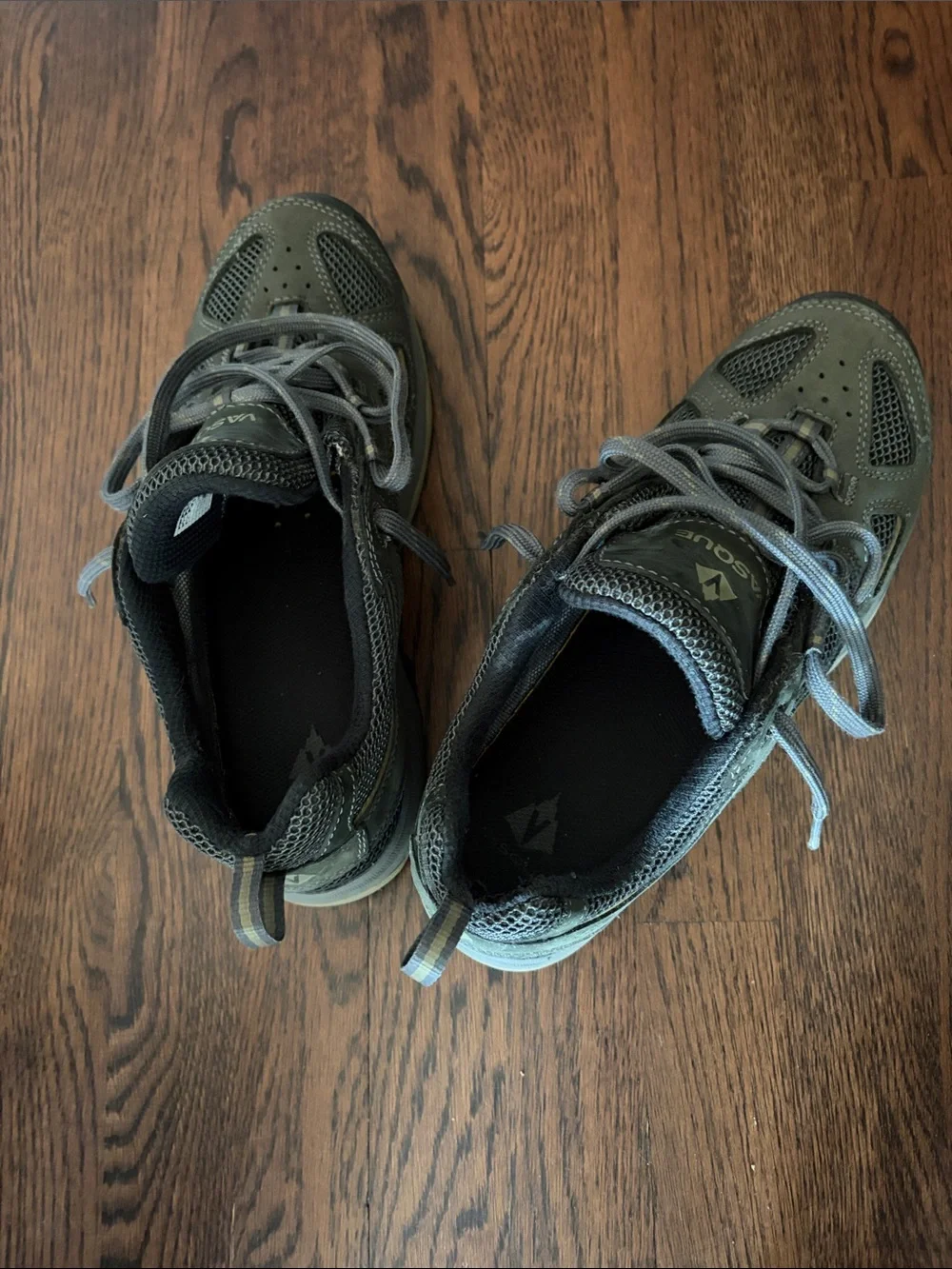 Vasque Olive Green and Gray Men's Athletic Shoes